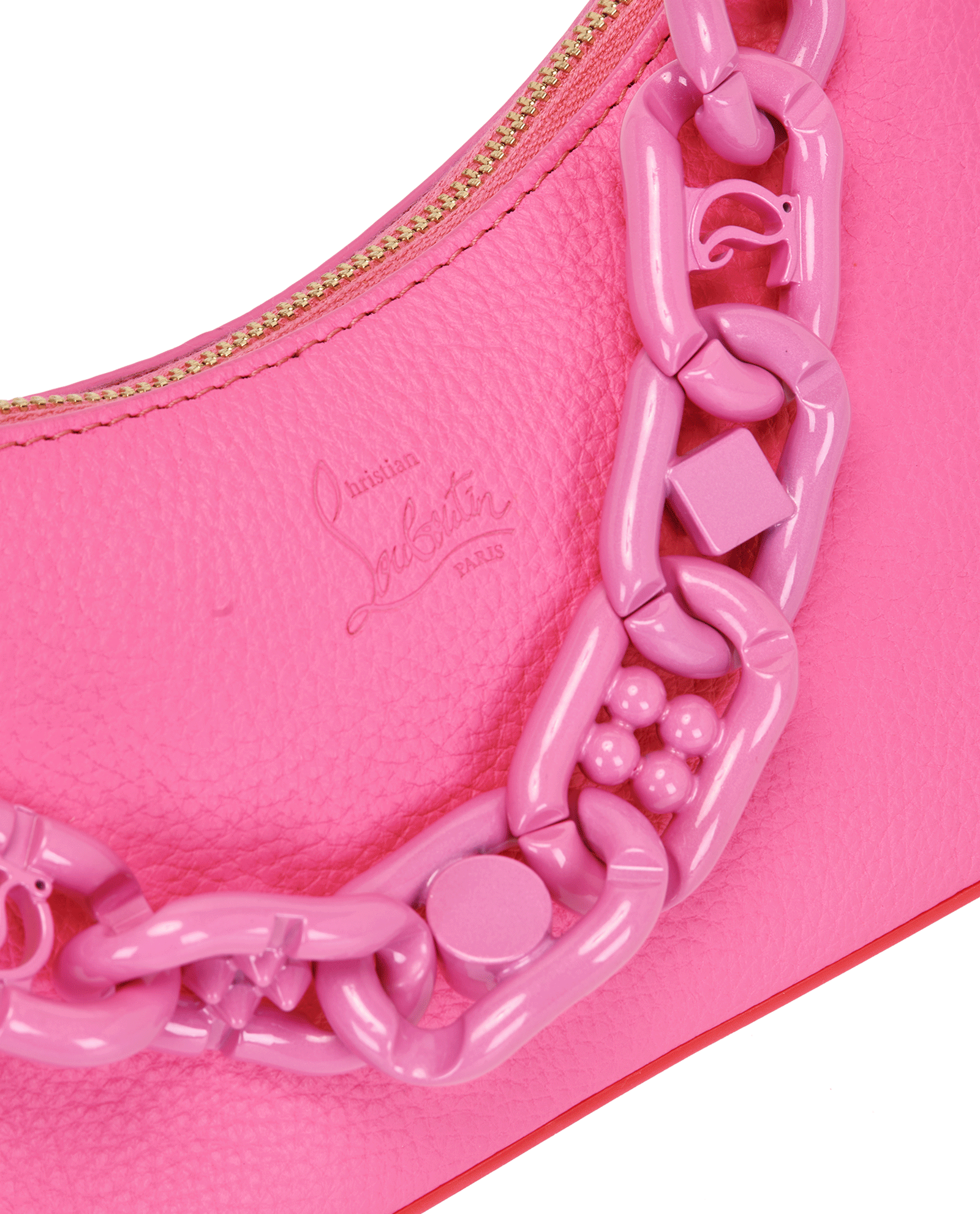 Mini Loubila Chain Shoulder Bag, &pound;496, Handbags, Pink, Leather, Other view